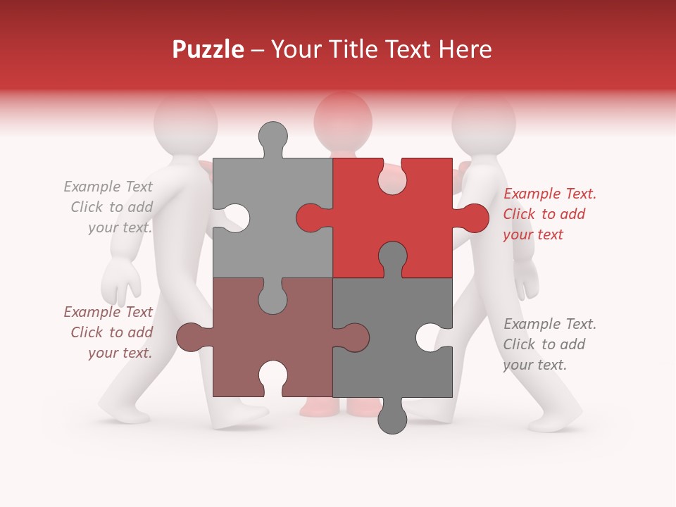 Collective Decision Teamwork PowerPoint Template