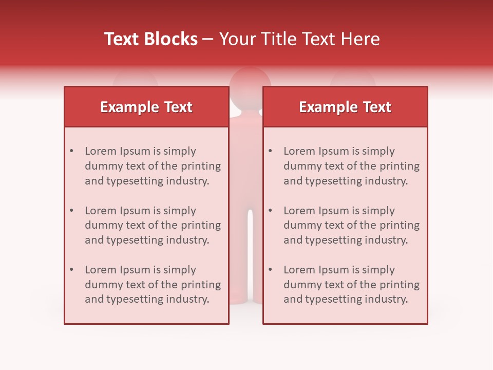 Collective Decision Teamwork PowerPoint Template