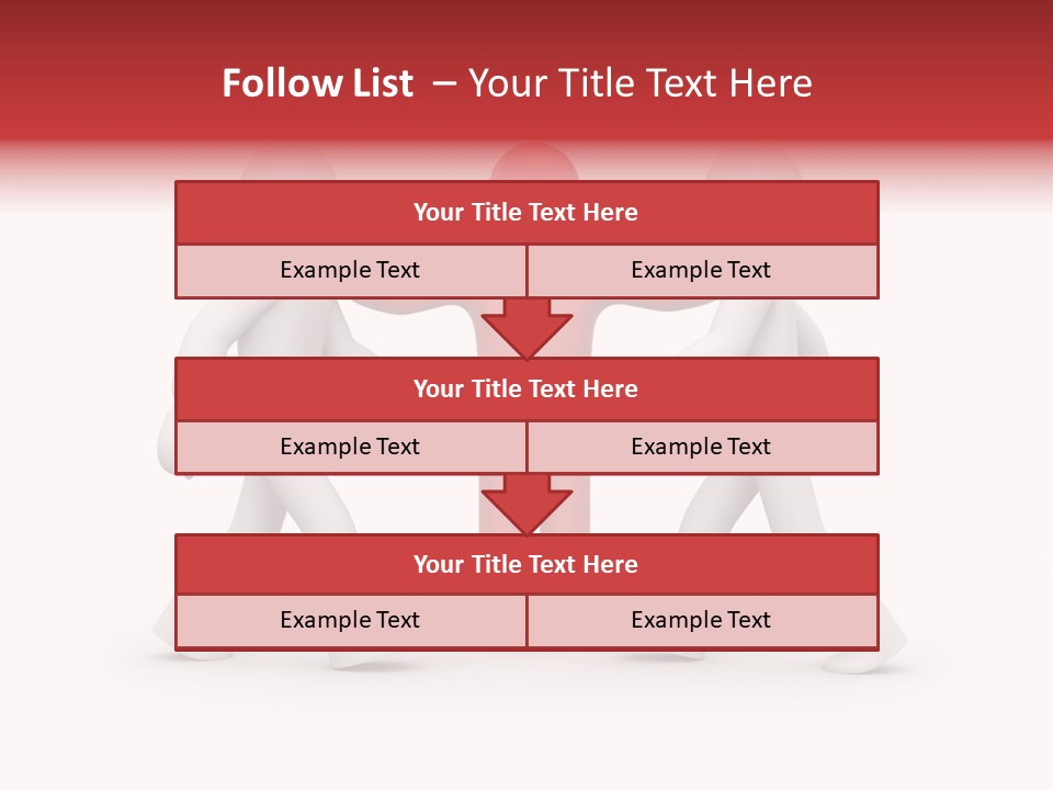 Collective Decision Teamwork PowerPoint Template