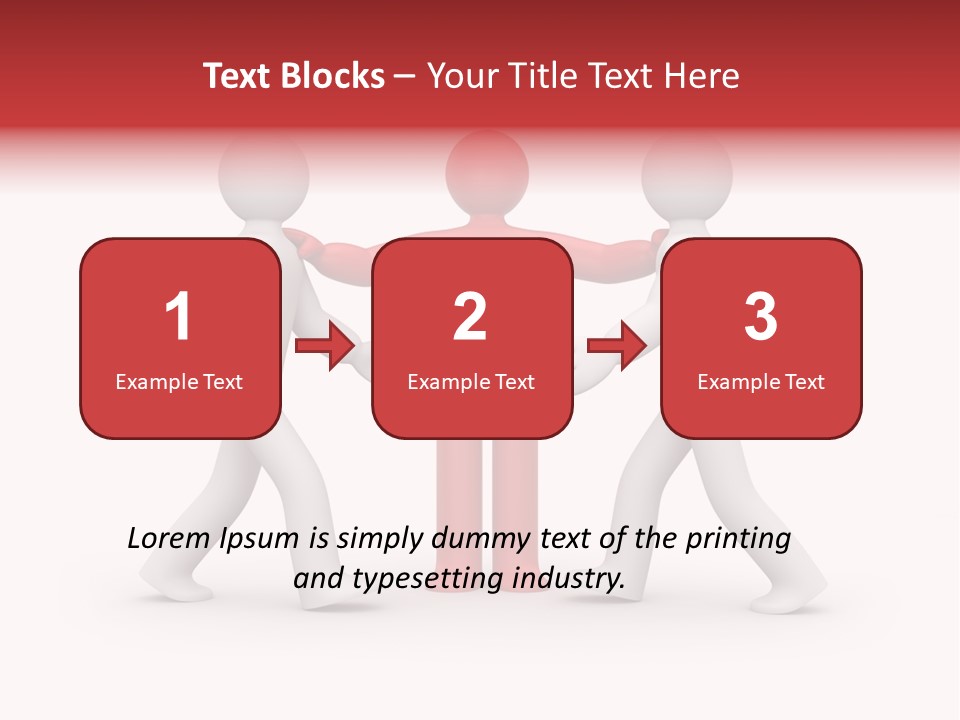 Collective Decision Teamwork PowerPoint Template