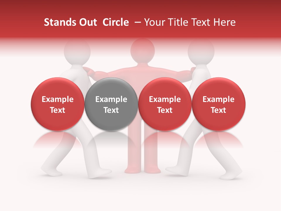 Collective Decision Teamwork PowerPoint Template