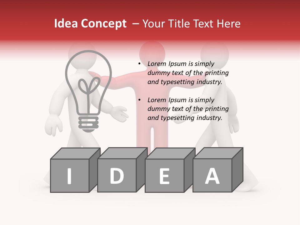 Collective Decision Teamwork PowerPoint Template