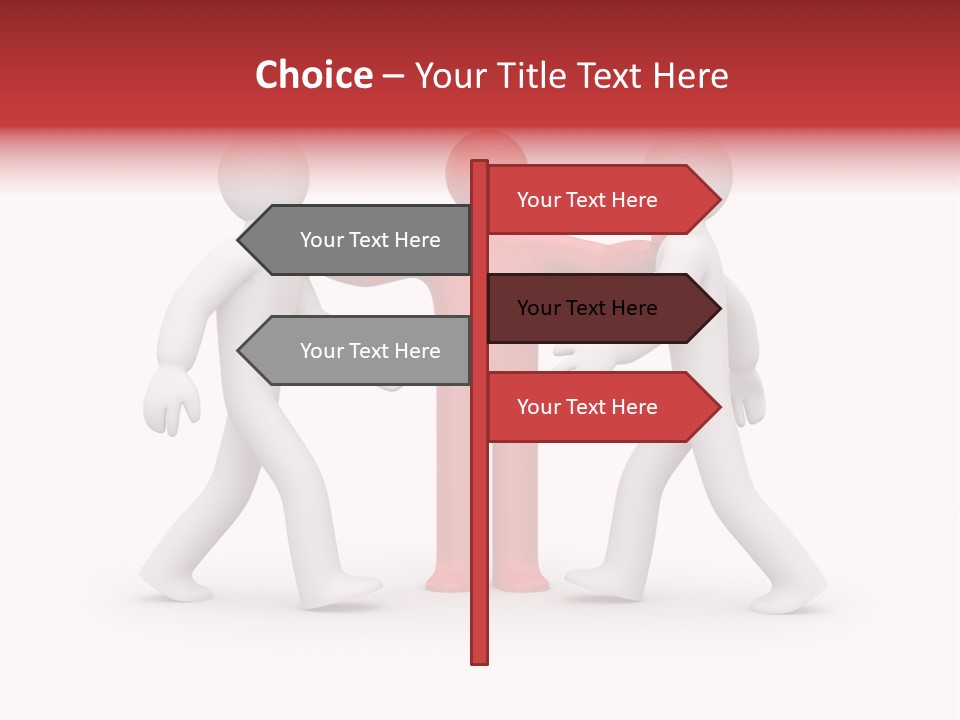 Collective Decision Teamwork PowerPoint Template