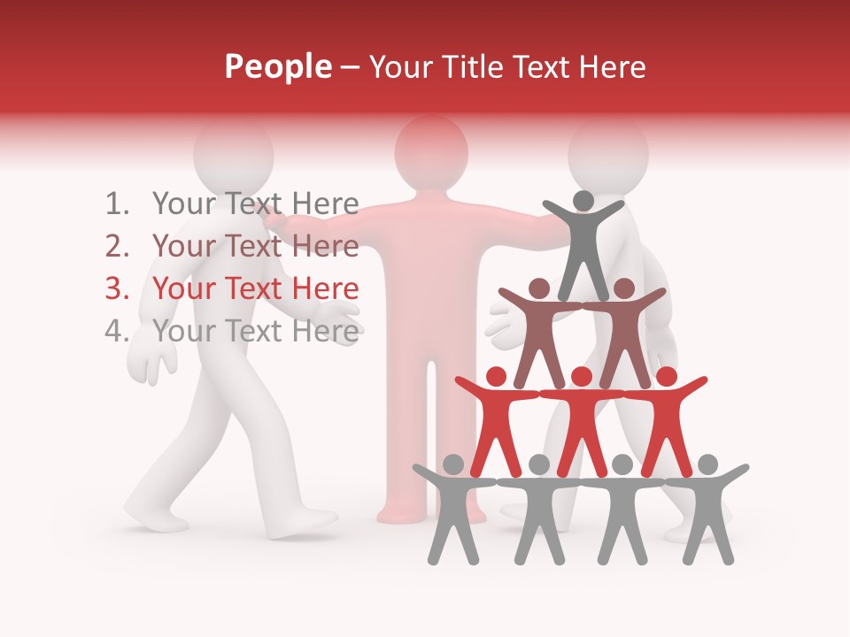 Collective Decision Teamwork PowerPoint Template