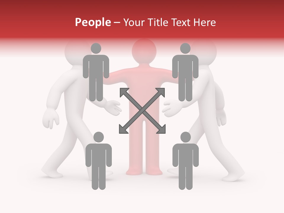 Collective Decision Teamwork PowerPoint Template