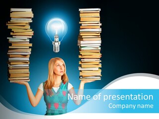 Concepts Pile Information PowerPoint Template