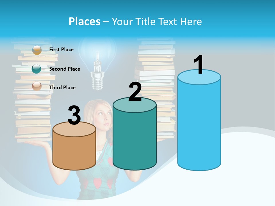 Concepts Pile Information PowerPoint Template
