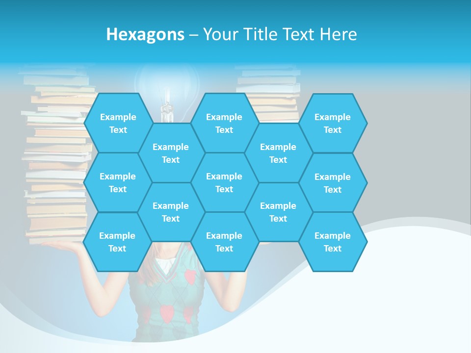 Concepts Pile Information PowerPoint Template