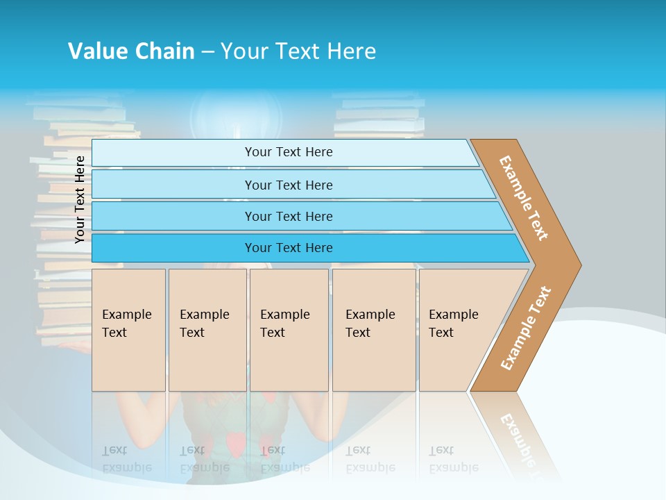 Concepts Pile Information PowerPoint Template