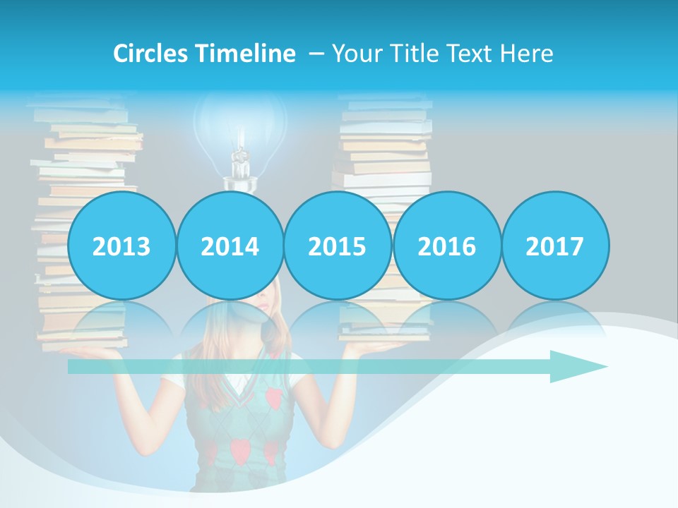 Concepts Pile Information PowerPoint Template