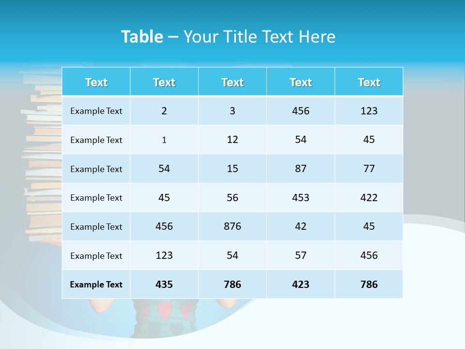 Concepts Pile Information PowerPoint Template