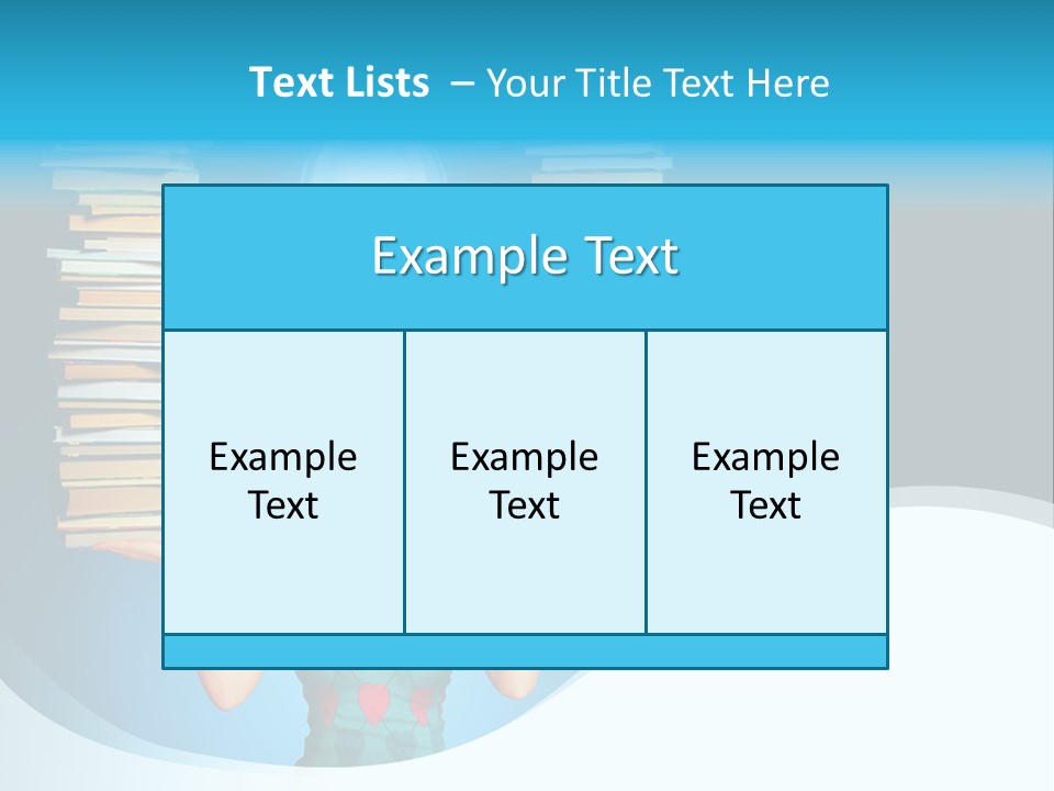 Concepts Pile Information PowerPoint Template