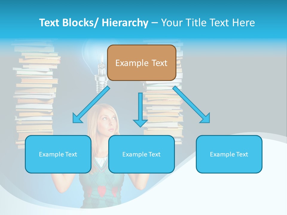 Concepts Pile Information PowerPoint Template