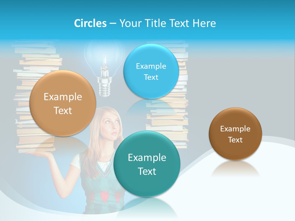 Concepts Pile Information PowerPoint Template