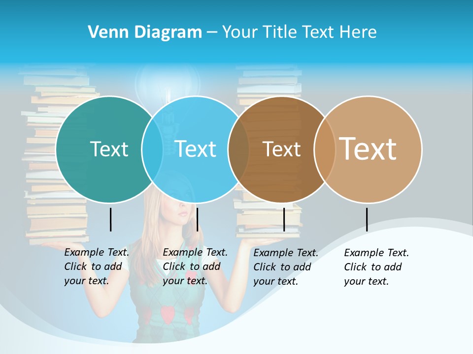 Concepts Pile Information PowerPoint Template