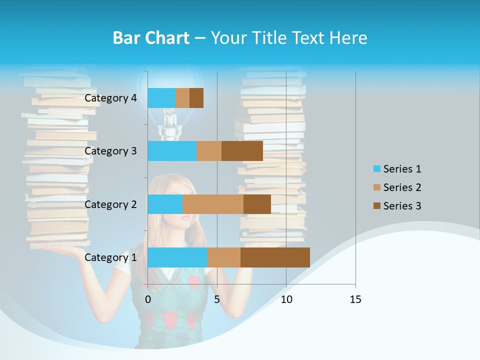 Concepts Pile Information PowerPoint Template