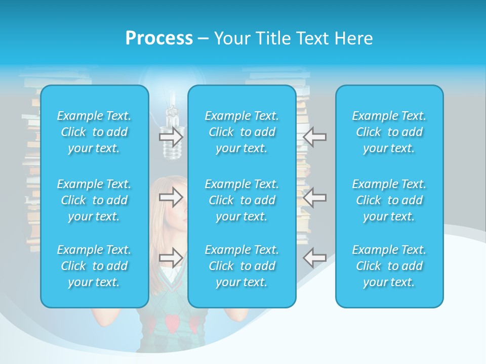 Concepts Pile Information PowerPoint Template