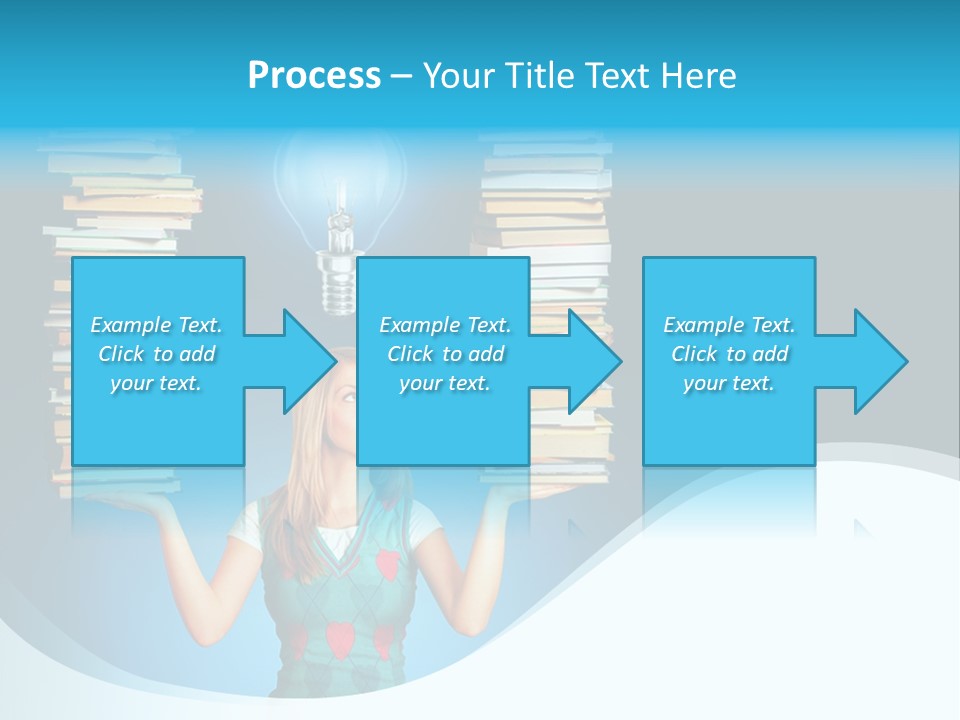 Concepts Pile Information PowerPoint Template