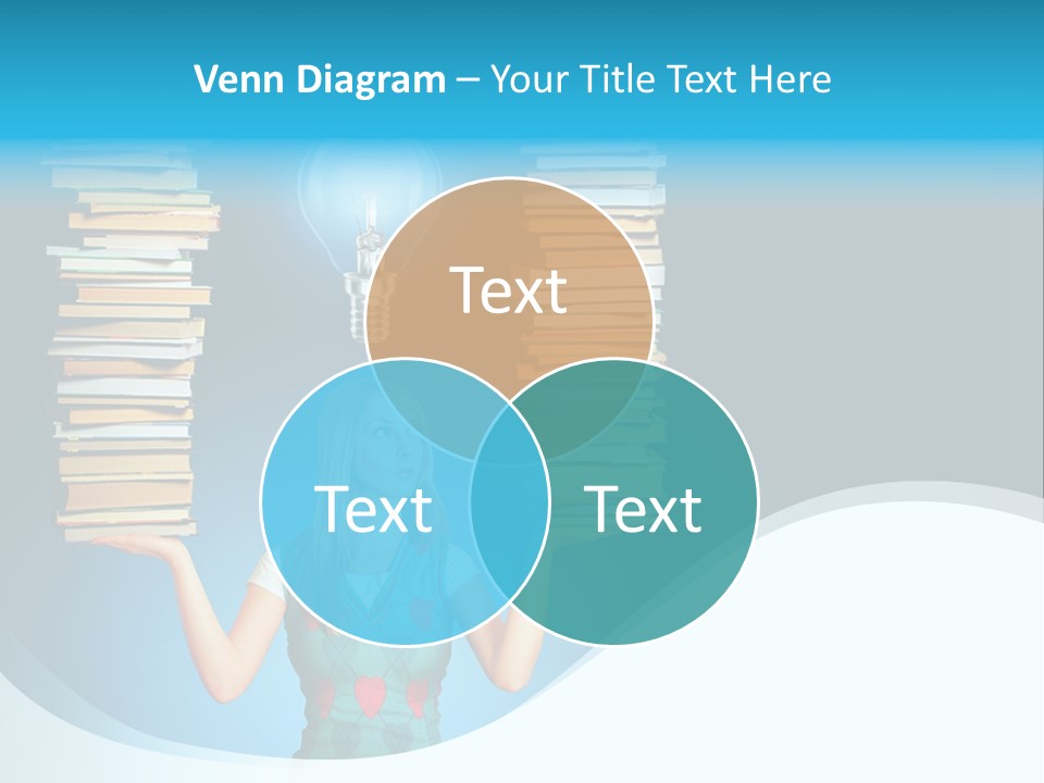 Concepts Pile Information PowerPoint Template