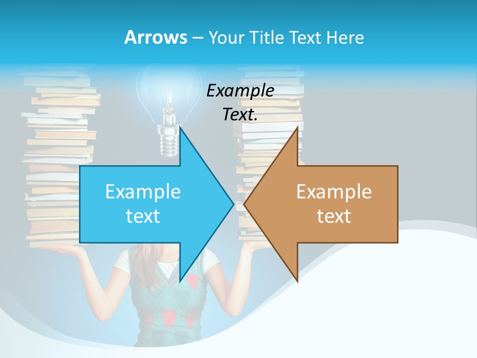Concepts Pile Information PowerPoint Template