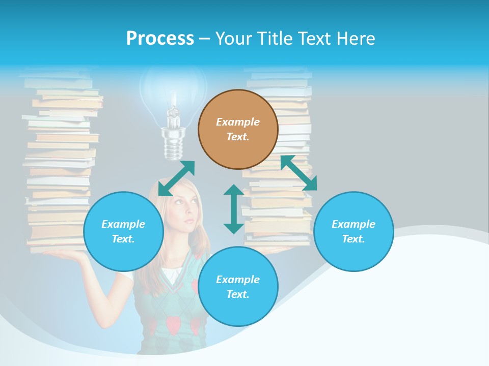 Concepts Pile Information PowerPoint Template
