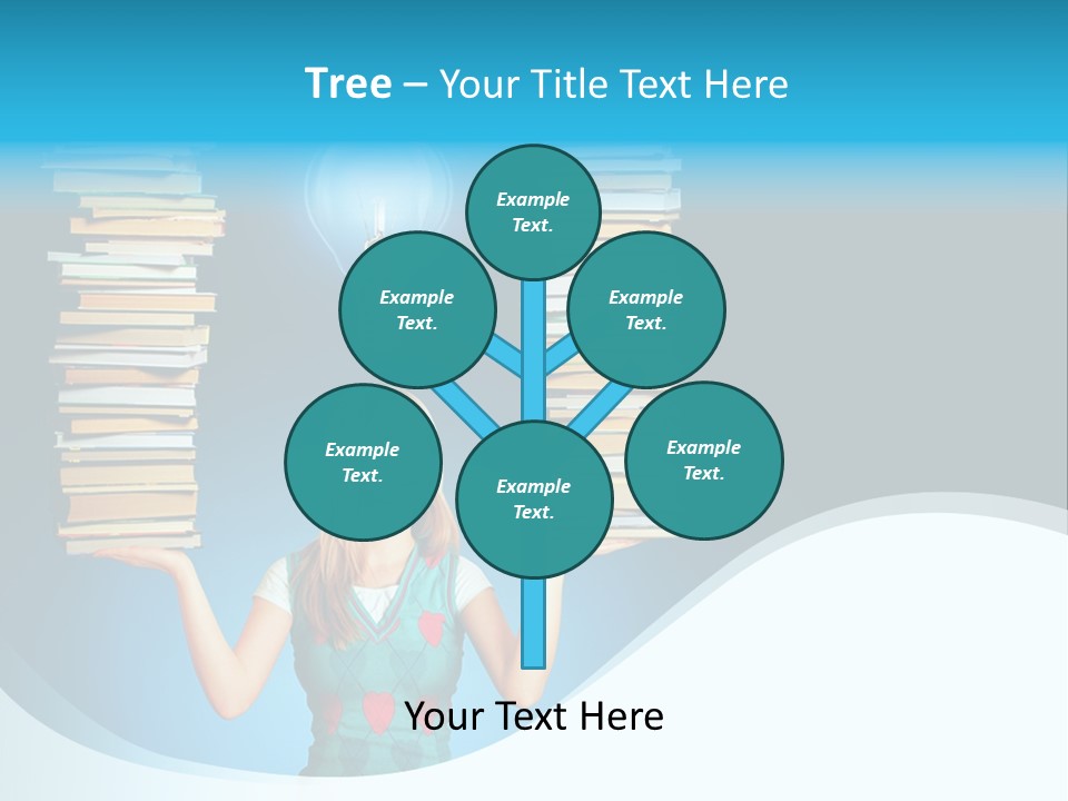 Concepts Pile Information PowerPoint Template