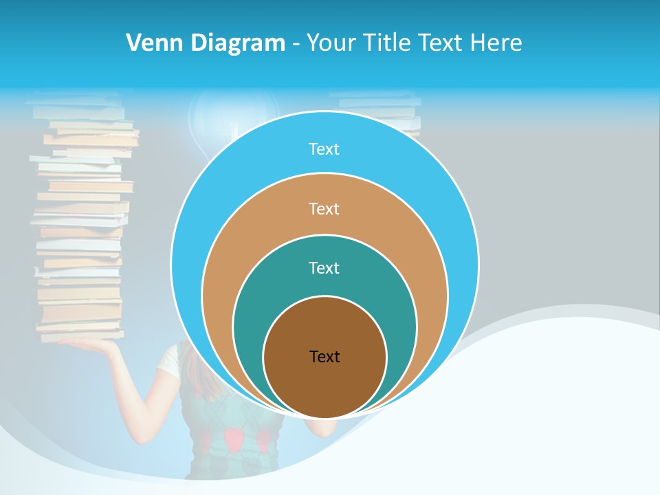 Concepts Pile Information PowerPoint Template
