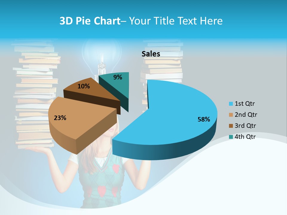 Concepts Pile Information PowerPoint Template