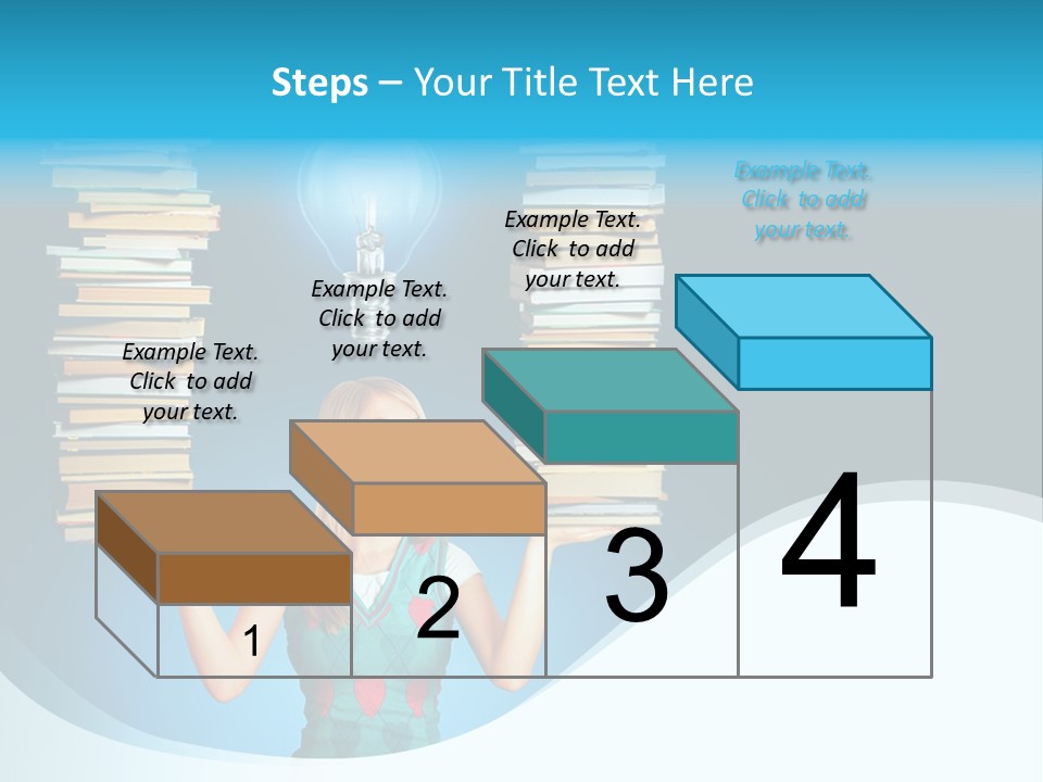 Concepts Pile Information PowerPoint Template