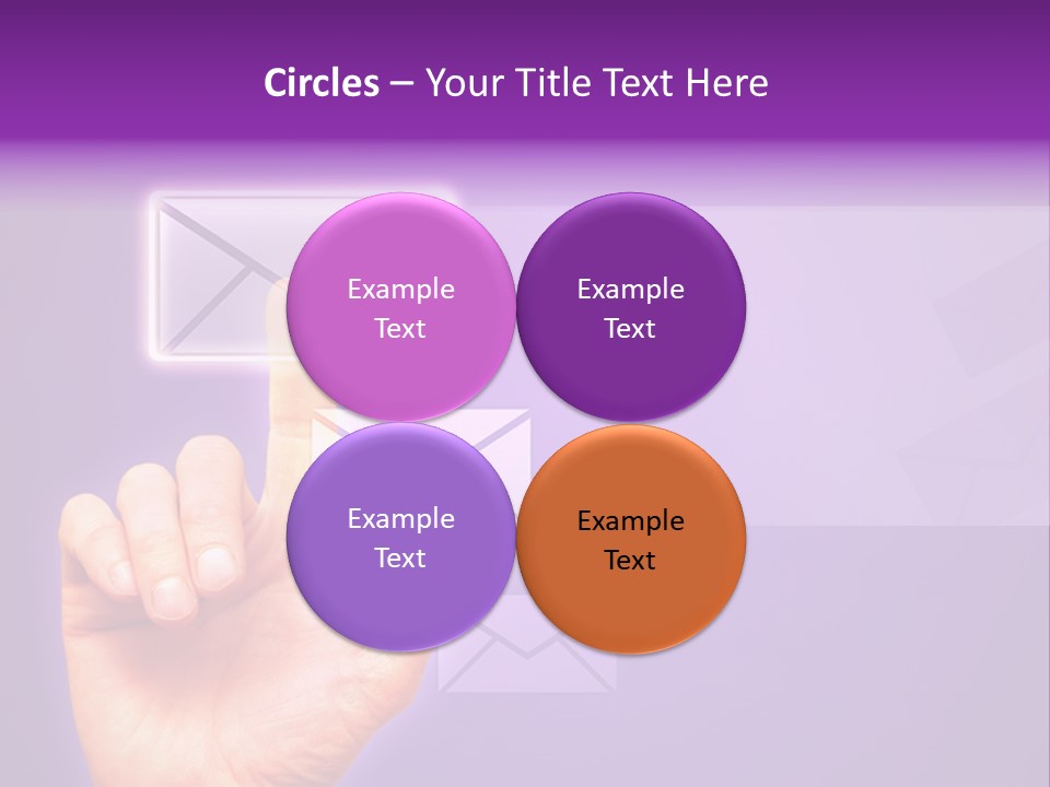 High Modern Finger PowerPoint Template