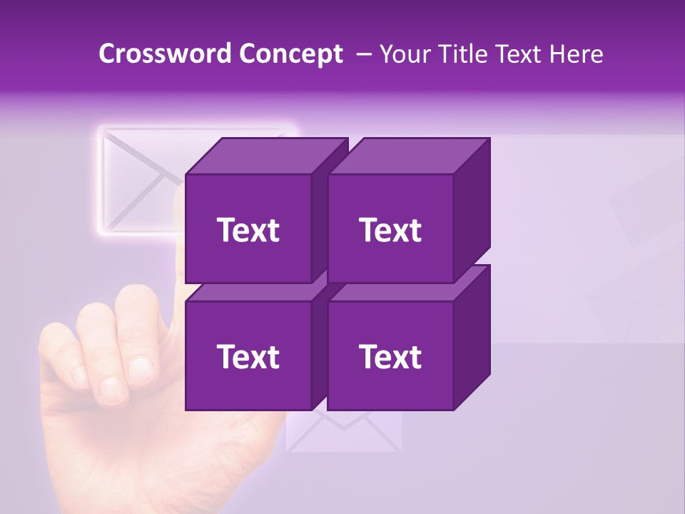 High Modern Finger PowerPoint Template