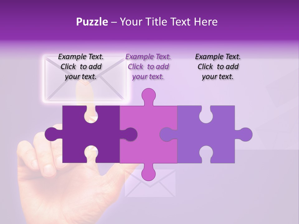 High Modern Finger PowerPoint Template