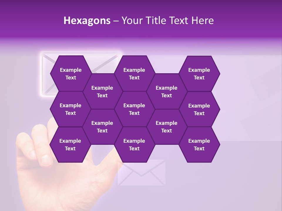 High Modern Finger PowerPoint Template