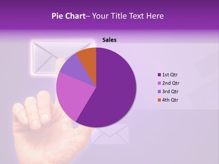 High Modern Finger PowerPoint Template