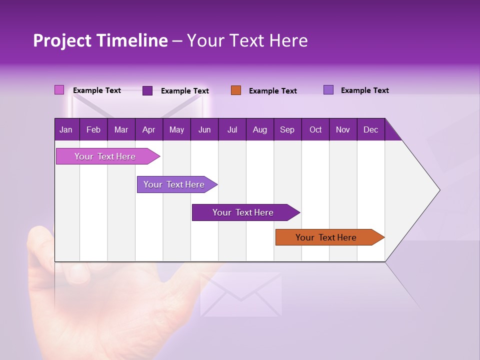 High Modern Finger PowerPoint Template