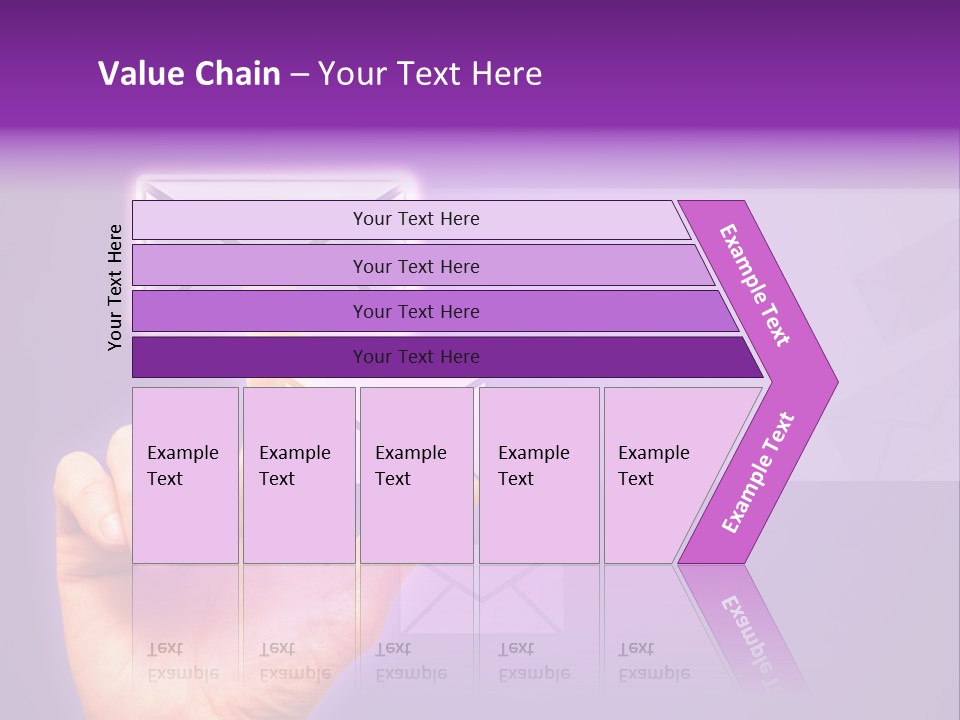 High Modern Finger PowerPoint Template