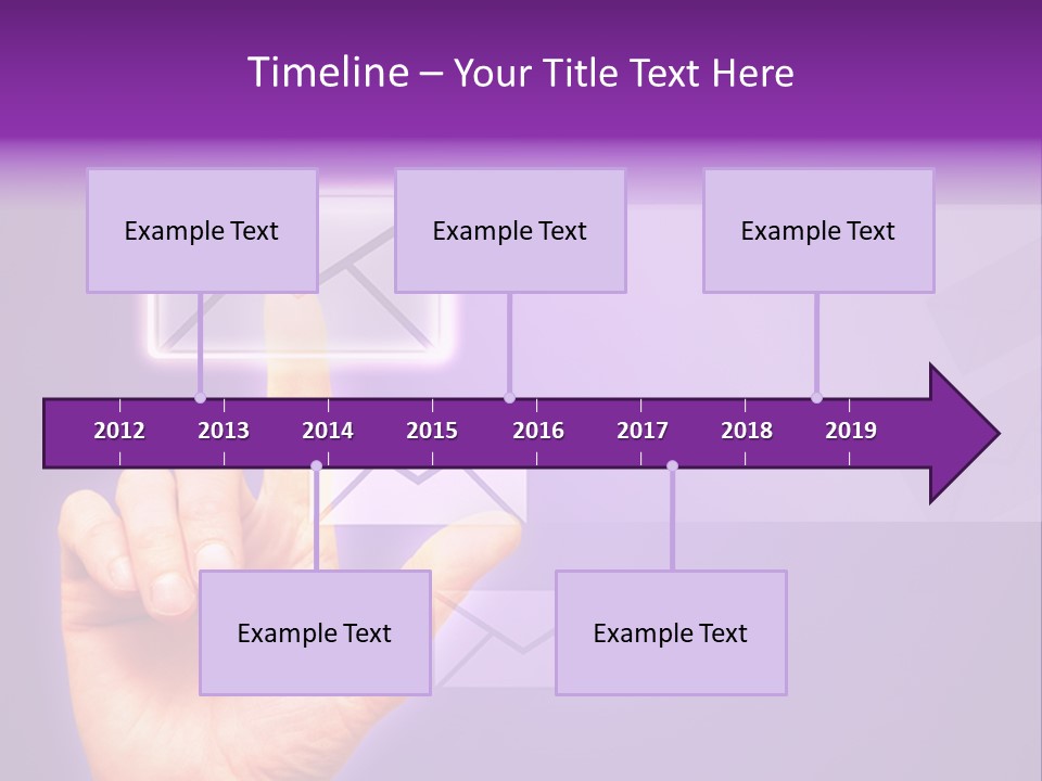 High Modern Finger PowerPoint Template