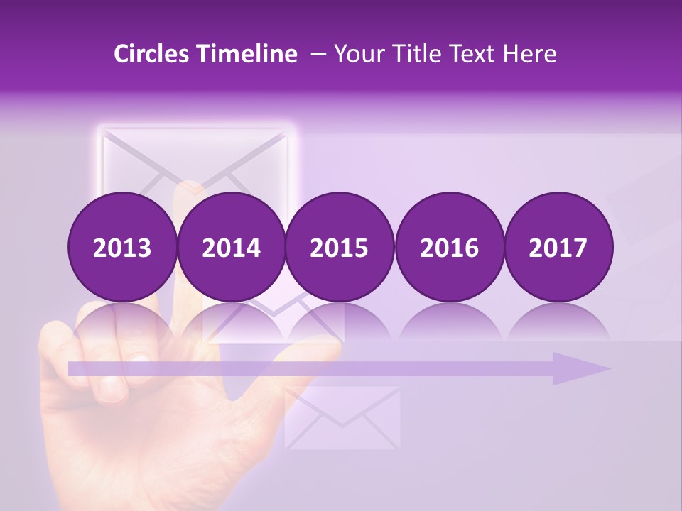 High Modern Finger PowerPoint Template
