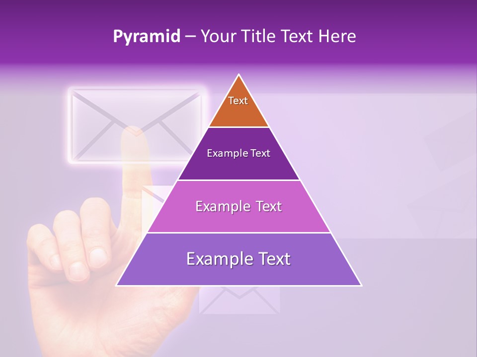 High Modern Finger PowerPoint Template