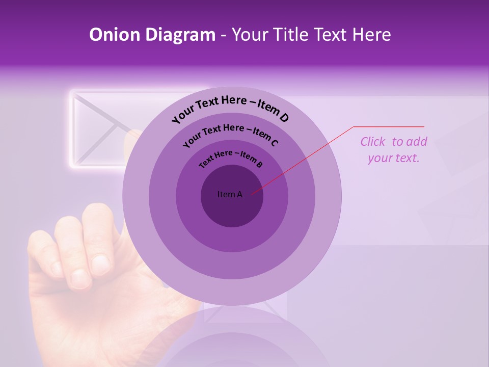 High Modern Finger PowerPoint Template