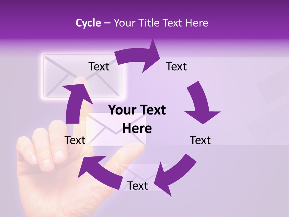High Modern Finger PowerPoint Template