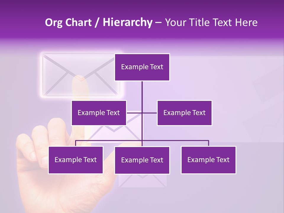 High Modern Finger PowerPoint Template