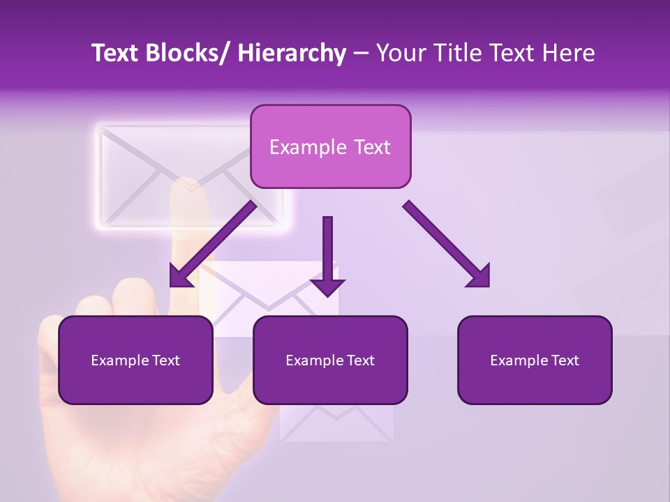 High Modern Finger PowerPoint Template