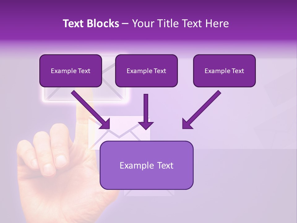 High Modern Finger PowerPoint Template