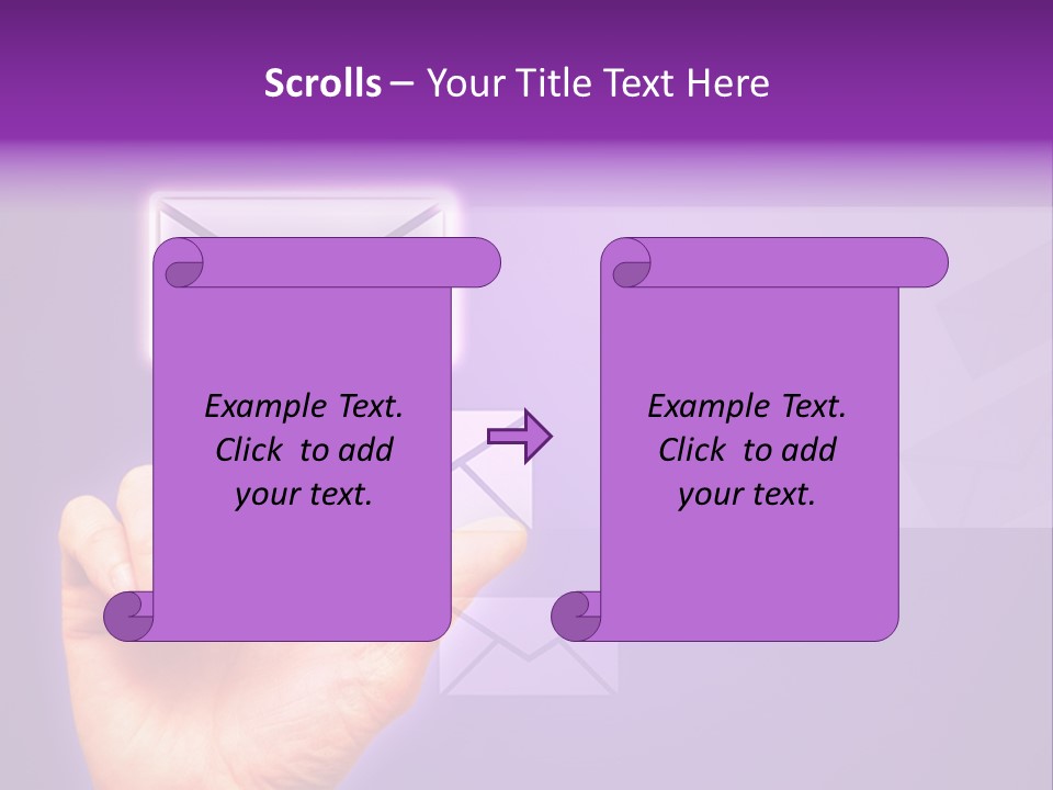 High Modern Finger PowerPoint Template