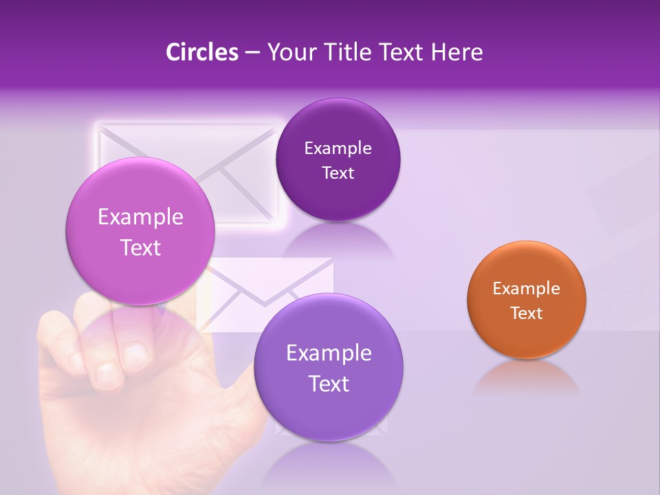 High Modern Finger PowerPoint Template