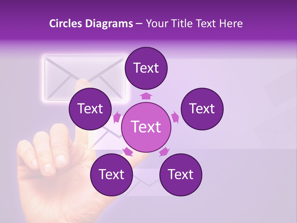 High Modern Finger PowerPoint Template