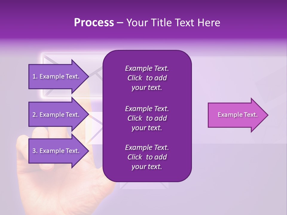 High Modern Finger PowerPoint Template