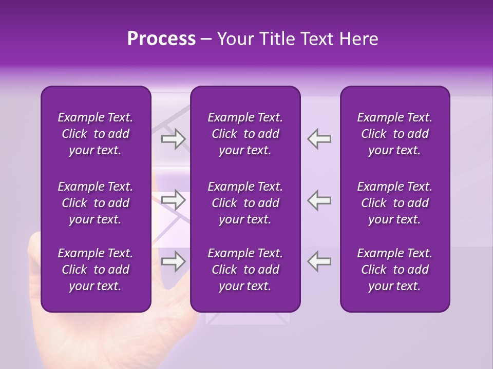 High Modern Finger PowerPoint Template