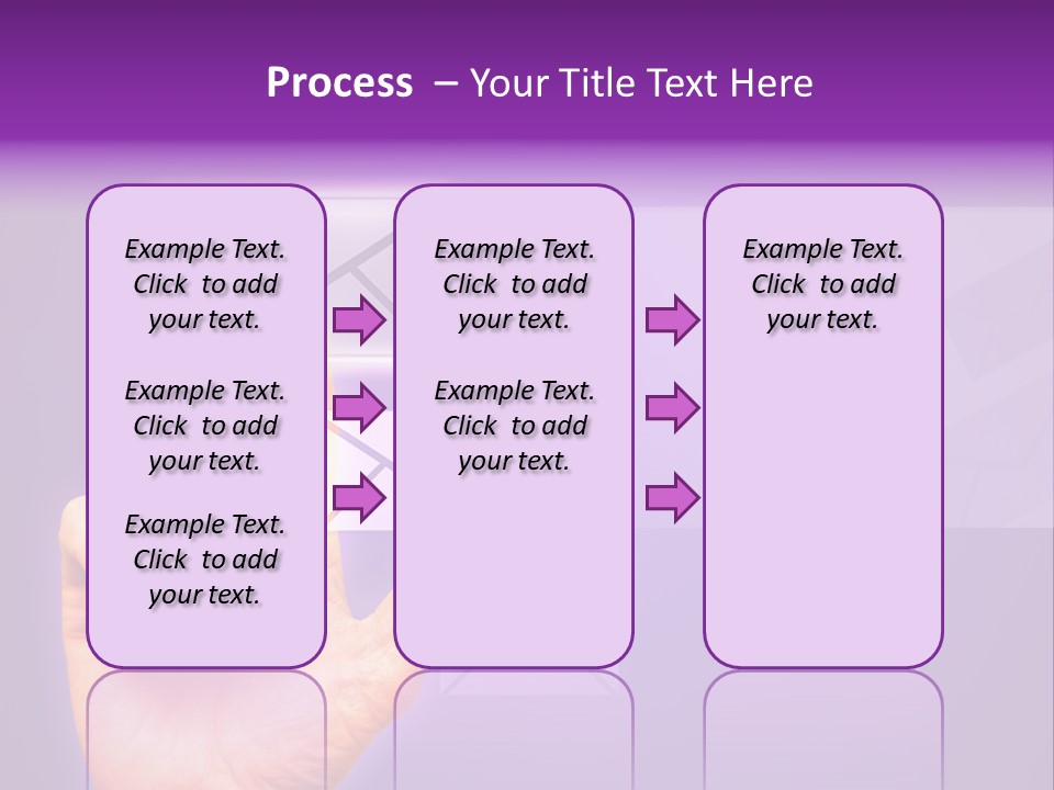 High Modern Finger PowerPoint Template